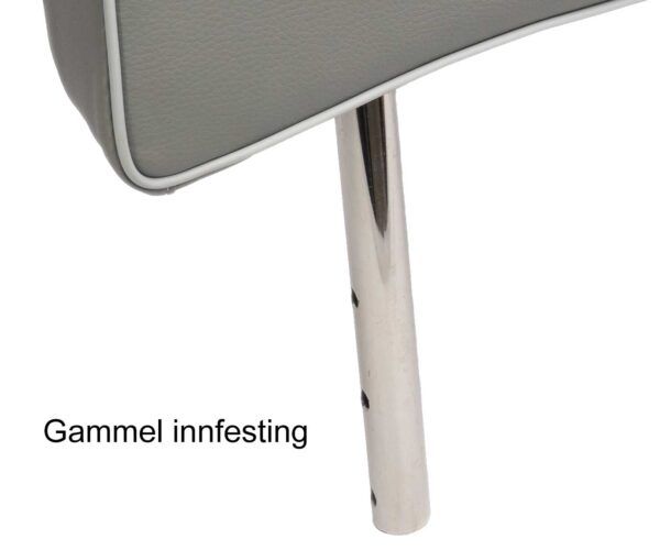 Gammel innfesting ryggstøtte G340-G380